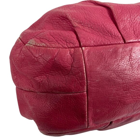 COACH Madison Maggie Triple Compartment Slouchy Shoulder Bag Tote Barbie Pink - Picture 5 of 16